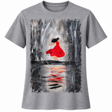 Dancing Girl — Artistic T-Shirt Featuring an Original Painting