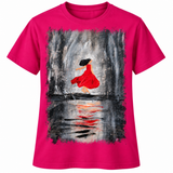 Dancing Girl — Artistic T-Shirt Featuring an Original Painting