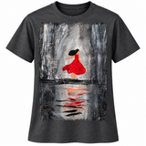 Dancing Girl — Artistic T-Shirt Featuring an Original Painting