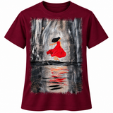 Dancing Girl — Artistic T-Shirt Featuring an Original Painting
