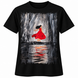 Dancing Girl — Artistic T-Shirt Featuring an Original Painting